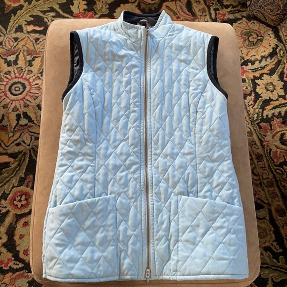 Barbour Jackets & Blazers - Barbour Calvary Quilted Gilet Vest- Two Tone